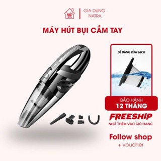 Máy hút bụi cầm tay mini cao cấp R6053 - Hút cực mạnh - Công Suất 120W - Dùng Hút Cả Nhà Và Xe - HB6,Dùng liên tục 5 giờ