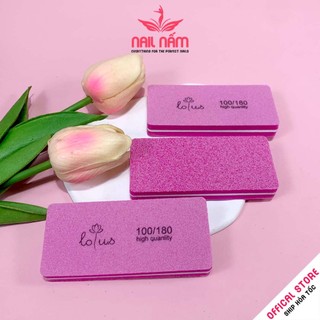 Combo 5 phao vuông móng LOIUS độ nhám 100/180