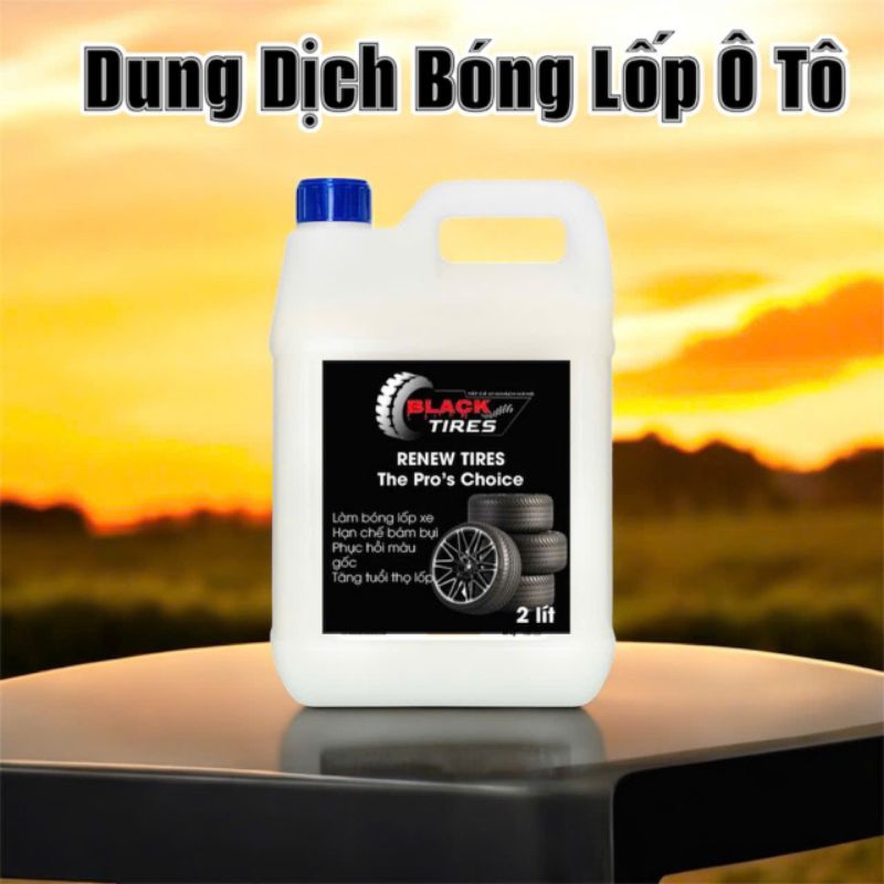 [KHUYẾN MÃI] Dung Dịch Dưỡng Và Làm Đen Bóng Lốp Black Tires