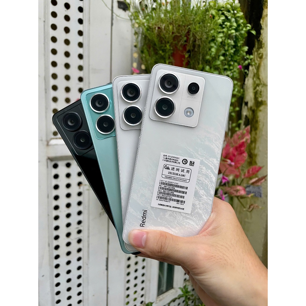 [Chính hãng] Điện thoại Redmi Note 13 Pro 5G Fullbox Snapdragon 7s Gen 2, Pin trâu 5000mAh, Sạc nhanh 67w BH 06 tháng