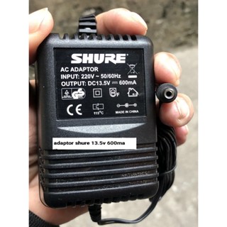 Củ nguồn Shure 13.5V-600mA mic không dây hàng chuẩn hãng