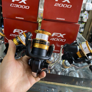  Máy câu shimano FX chính hãng .có thể câu lure ,chép ,cá lóc ....size 1000,2000,2500,3000,4000 