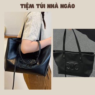 Túi xách Tote da nổi bật, thiết kế ngăn đựng rộng phù hợp đi học, đi làm. Túi tote đa năng