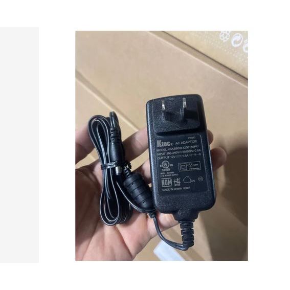 Nguồn chính hãng Ktec  12v-1,5A dùng cho dock hdd wifi camera...