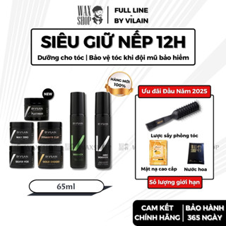 Sáp vuốt tóc nam By Vilain Gold Digger, Silver Fox, Dynamite Clay, Wax Zero, Sidekick Zero - C1