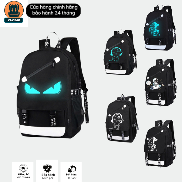 Balo  nam nữ. ba lô thời trang cặp đôi .ba lô học sinh thiết kế -cặp đi học dung tích lớn VAV300.