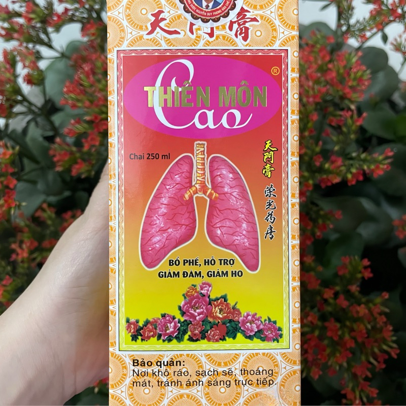 Thiên Môn Cao (chai 250ml) - nhuận phế, ngừng ho, hóa đàm, giáng khí