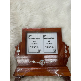 khung hình thờ đôi để 2 hình có kích thước (10x15)