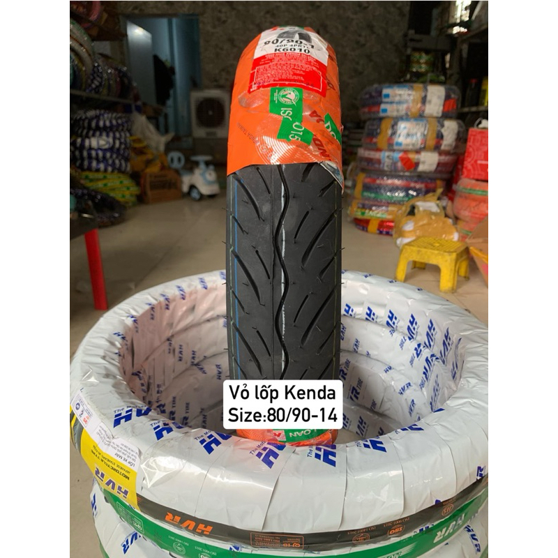 Vỏ lốp Kenda gắn trước AB, Vario, Vision, Click. Vỏ không ruột size 80/90-14