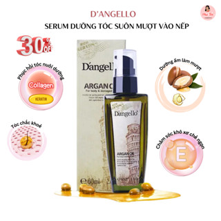 Serum dưỡng tóc bóng mượt vào nếp 60ml D'ANGELLO Argan Oil