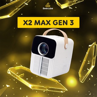[Tặng Phụ Kiện] Máy Chiếu Mini Cao cấp Beecube X2 Max Gen 3 - Độ phân giải Full HD 1080P- Tích hợp 2 loa 5W