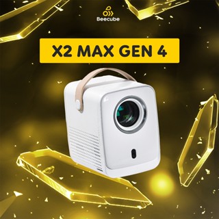 [Tặng Phụ Kiện] Máy Chiếu Mini Cao cấp Beecube X2 Max Gen4 - Độ phân giải Full HD 1080P - Tích hợp 2 loa 12W