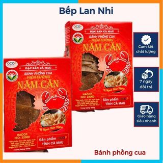 Bánh phồng cua Cà Mau Năm Căn hảo hạng hộp 500gr