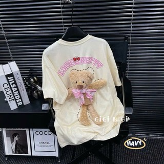 Áo Phông Nữ DEMAZO13 Kèm THỎ Xinh Dễ Thương. Áo Thun Nữ Chất Cotton HOT HIT 2024