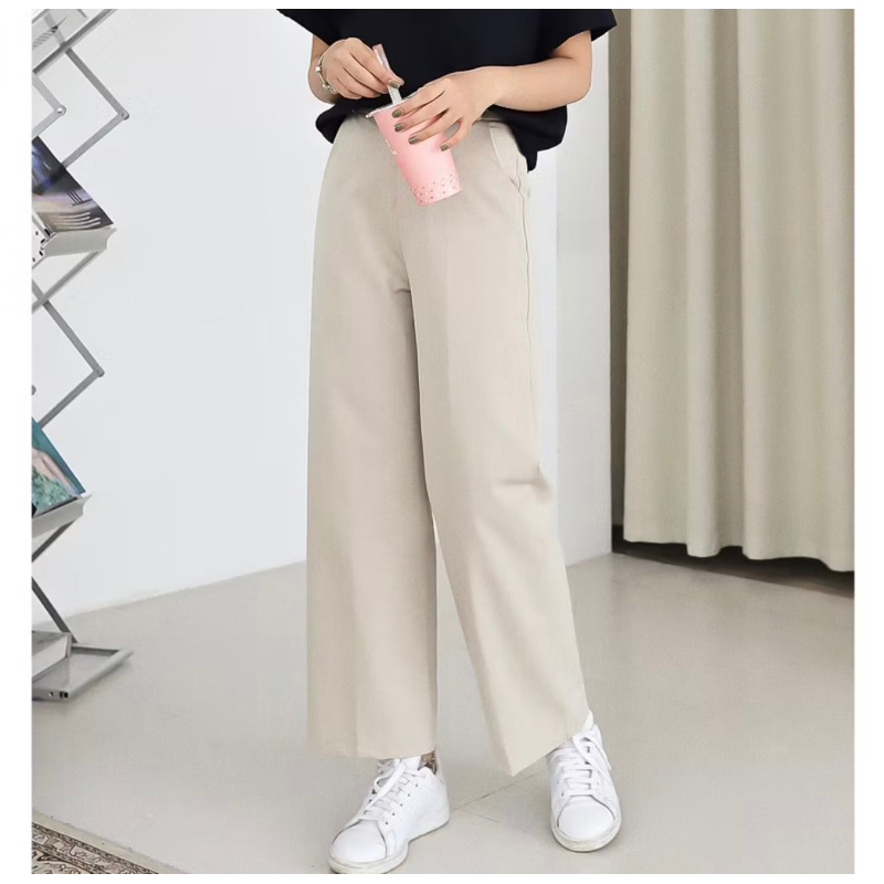 pass quần ống rộng Straight Trousers ufo.thebasic