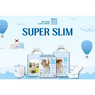  COMBO 1 THÙNG 4 BỊCH BỈM NATURE LOVE MERE NỘI ĐỊA HÀN DÁN QUẦN S26 M24 L22 XL20 XXL18 