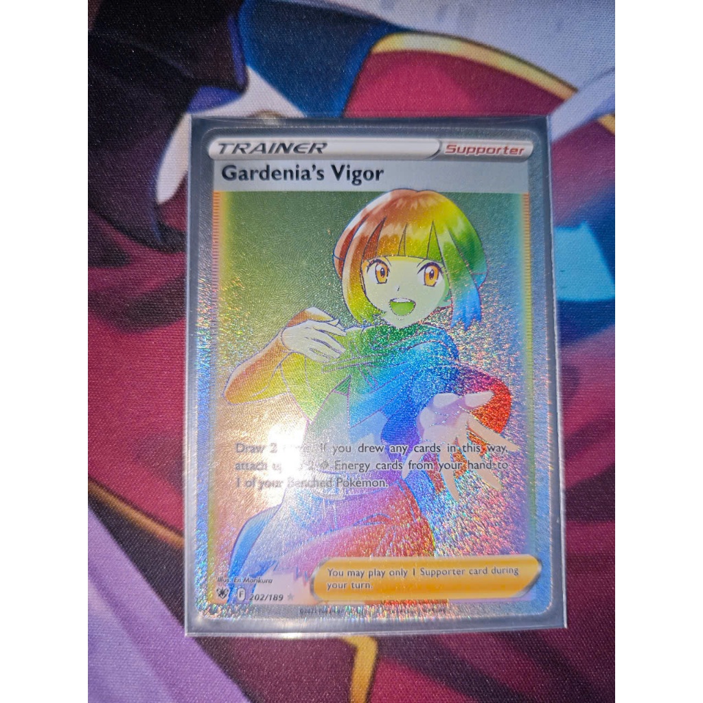 Thẻ bài Pokemon - TCG - Gardenia's Vigor (202/189) [Sword & Shield: Astral Radiance]