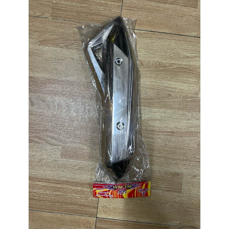 ốp che bô inox xe AB Airblade 125 đời 2013-2015