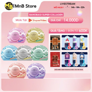 Mặt Nạ Mask Banobagi Super Collagen mẫu mới, dưỡng ẩm trắng da, chống lão hóa Hàn Quốc 30ml