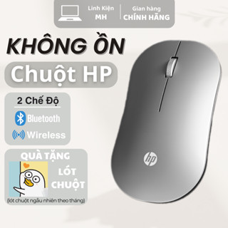 Chuột Không Dây HP Bluetooth Wireless 1600 DPI Dùng Cho Laptop Pc Máy Tính Bảng Bh 6T