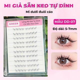Mi Giả Mi Dưới Có Keo Sẵn Tự Dính Không Dùng Keo Dán Tái Sử Dụng Được (Tặng 1 set keo nhíp cho 1 đơn hàng)