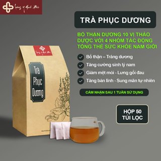 Trà PHỤC DƯƠNG BỔ THẬN tăng cường sinh lý nam, hỗ trợ tiểu đêm, đau lưng mỏi gối – Lương Y Hạnh Phúc