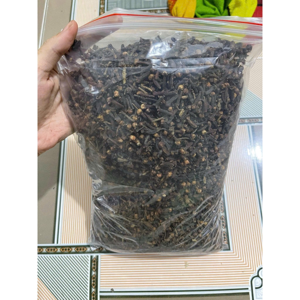 Nụ đinh hương 1000gr đinh hương khô, nụ to, thơm, gia vị nấu phở, tẩm ướp thơm ngon chuẩn vị