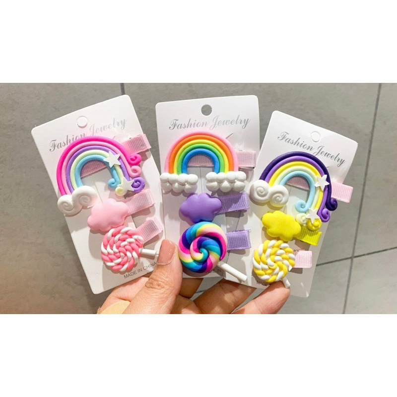 Set cặp tóc siêu xinh cho bé gái