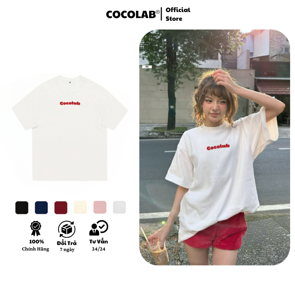 Áo Thun Boxy Tết In 3D Cocolab Local Brand Unisex Nam Nữ Oversize - Cocolab | BigBuy360 - bigbuy360.vn
