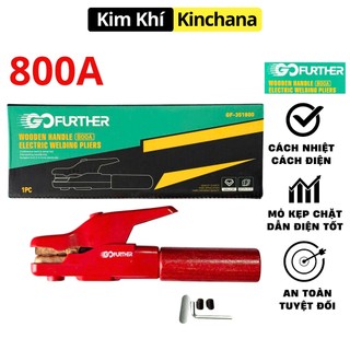 Kìm Hàn Cán Gỗ Chính Hãng Gofuther Chịu Nhiệt 800A