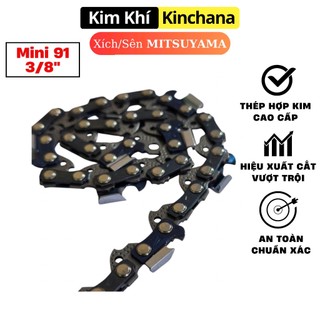 Xích Mini 91 Mitsuyama Lắp Máy Nhỏ Cắt Theo Lam