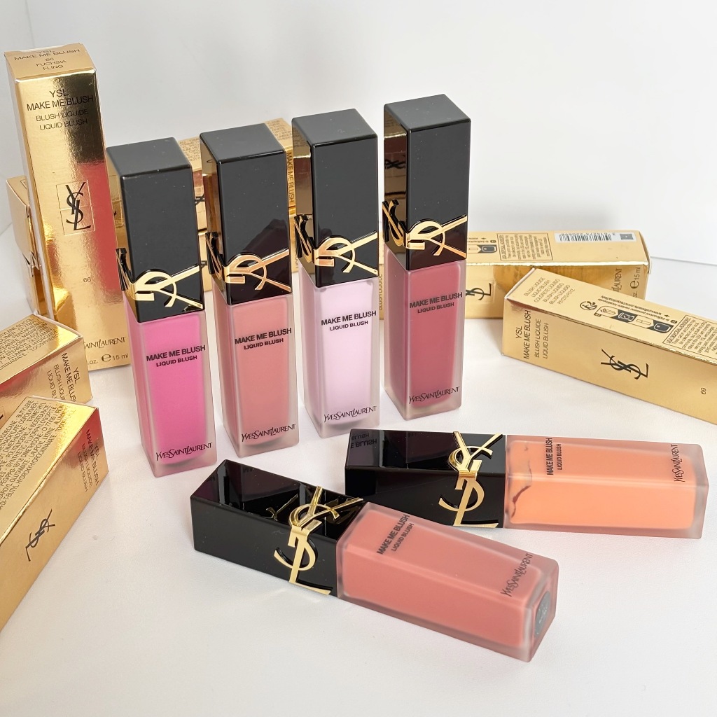 [CHÍNH HÃNG] Má Hồng Dạng Kem YSL Make Me Blush 12H Blurring Liquid Blush 15ml