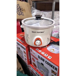 Nồi nấu cháo,nấu chè,kho cá,nấu chậm điện Đạt Tường giữ nguyên chất dinh dưỡng bảo hành 12 tháng