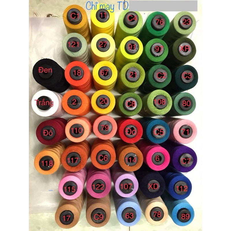 Chỉ may công nghiệp 40/2 chất lượng giá rẻ 3000m