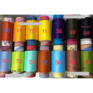 Tơ vắt sổ 150 đủ màu - chỉ may công nghiệp giá rẻ