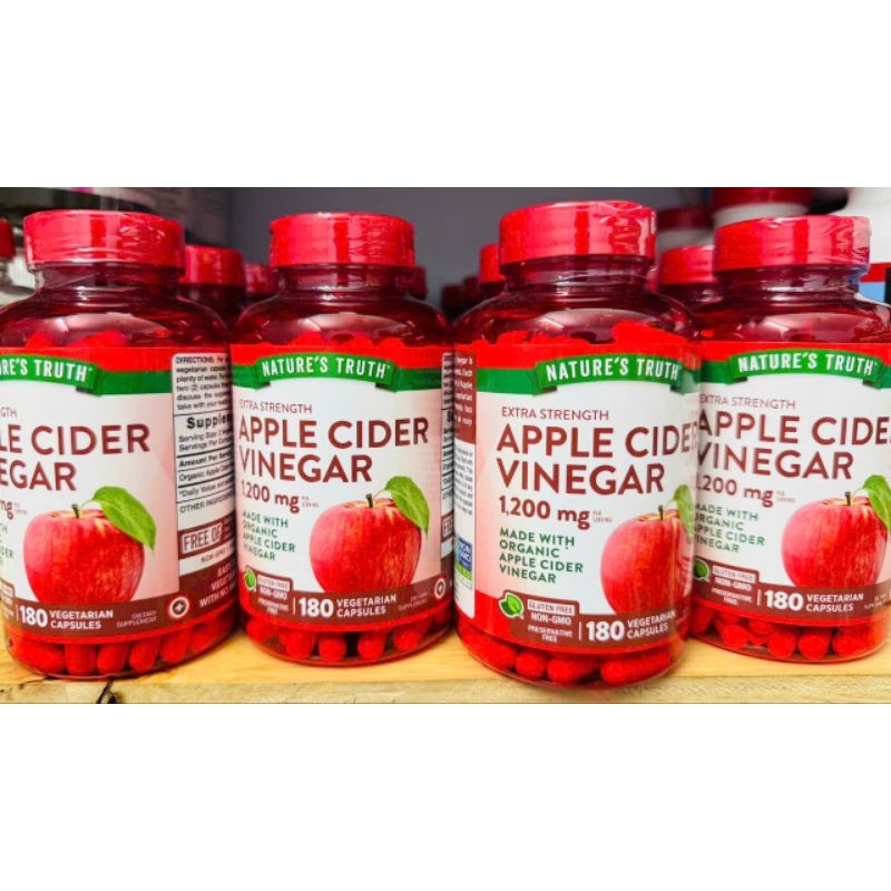 VIÊN GIẢM CÂN APPLE CIDER VINEGAR 180 Viên