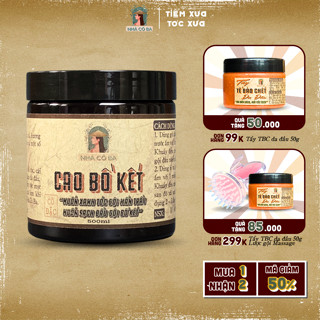 Cao Ủ Bồ Kết Cô Đặc - Dầu Gội Bồ Kết Thảo Mộc giúp sạch da đầu mượt ngăn gãy rụng gàu kích thích mọc tóc Nhà Cô Ba