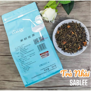  Trà Xanh Nhài Sablee Đặc Biệt   Gói 500g   Pha trà hoa quả  Trà sữa 