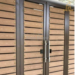 Thanh gỗ nhựa composite vân gỗ 2D dài 1.1m