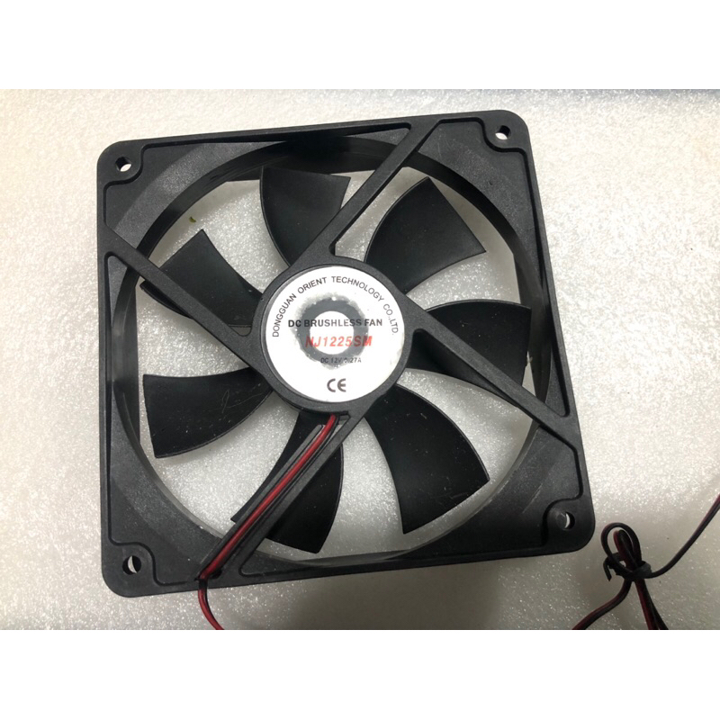 [12cm] Quạt tản nhiệt 12cm 12V 0.27A jack 2pin