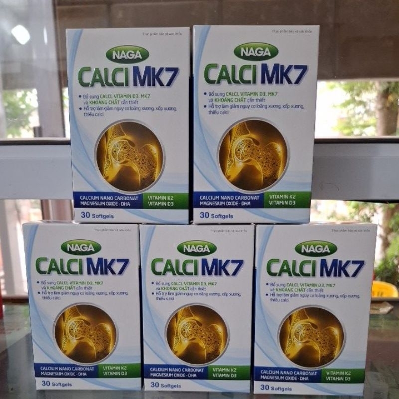 Canxi Mk7 giúp bổ sung canxi vitamin d3 ,Mk7 và khoáng chất cần thiết .