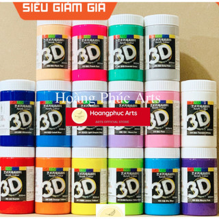 Màu acrylic 3d lọ 300ml