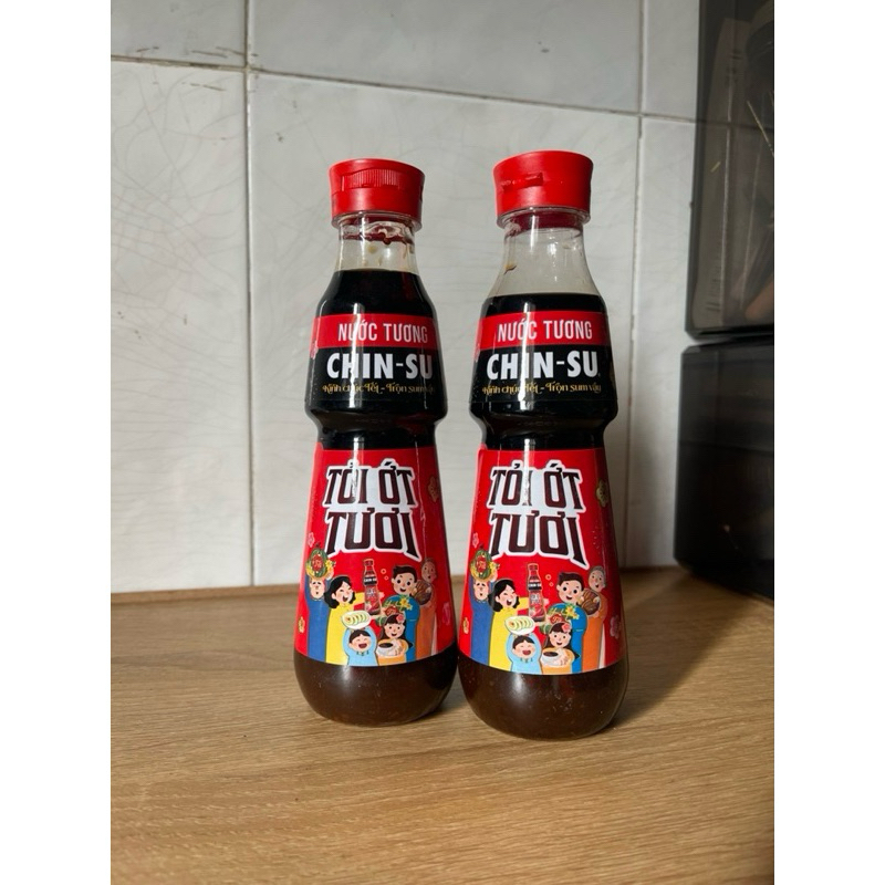Nước tương CHINSU tỏi ớt (330ml)