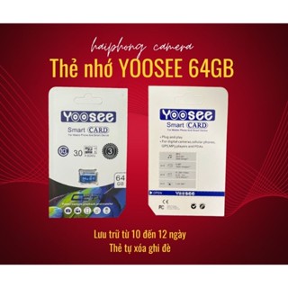 [ Bảo Hành 5 Năm Lỗi 1 Đổi 1 ] Thẻ nhớ YOOSEE 32gb, 64gb, 128gb. class 10,chuyênd dùng cho camera, Điện thoại , máy ảnh.