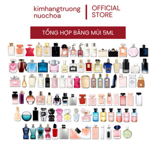  Nước Hoa Dạng Tinh Dầu Nam Nữ 5ml Mùi Hương Ngọt Ngào Cuốn Hút | Kim Hằng Trương 