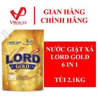  Nước Giặt Xả Lord Gold Hương Nước Hoa Túi 2.1kg giao hỏa tốc kèm quà tặng 