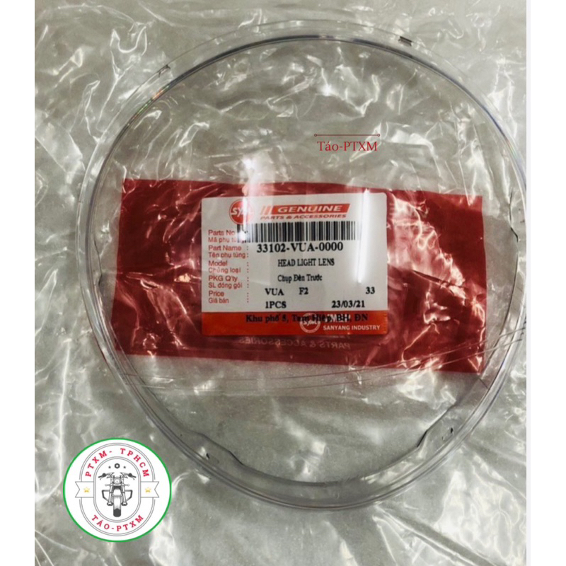 Chụp pha đèn (kiếng pha đèn) xe Elizabeth Fi Zin