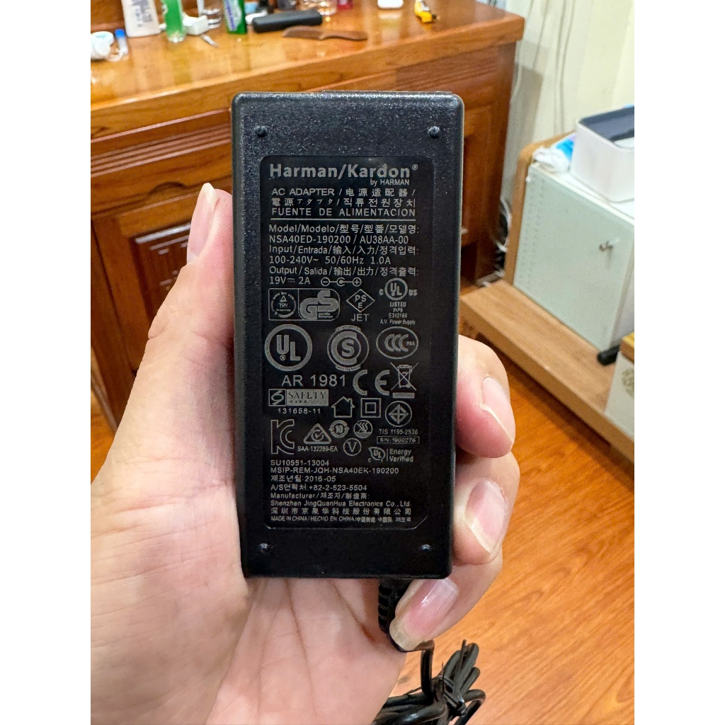 🔋 Adapter Sạc Loa Harman Kardon Onyx Studio 6 – Chính Hãng, An Toàn, Ổn Định 19v 2a