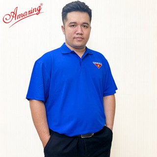  Áo Đoàn Thanh Niên cho nam thêu logo cờ đỏ sao vàng size tới 100kg vải thun lạnh,hiệu Amazing 