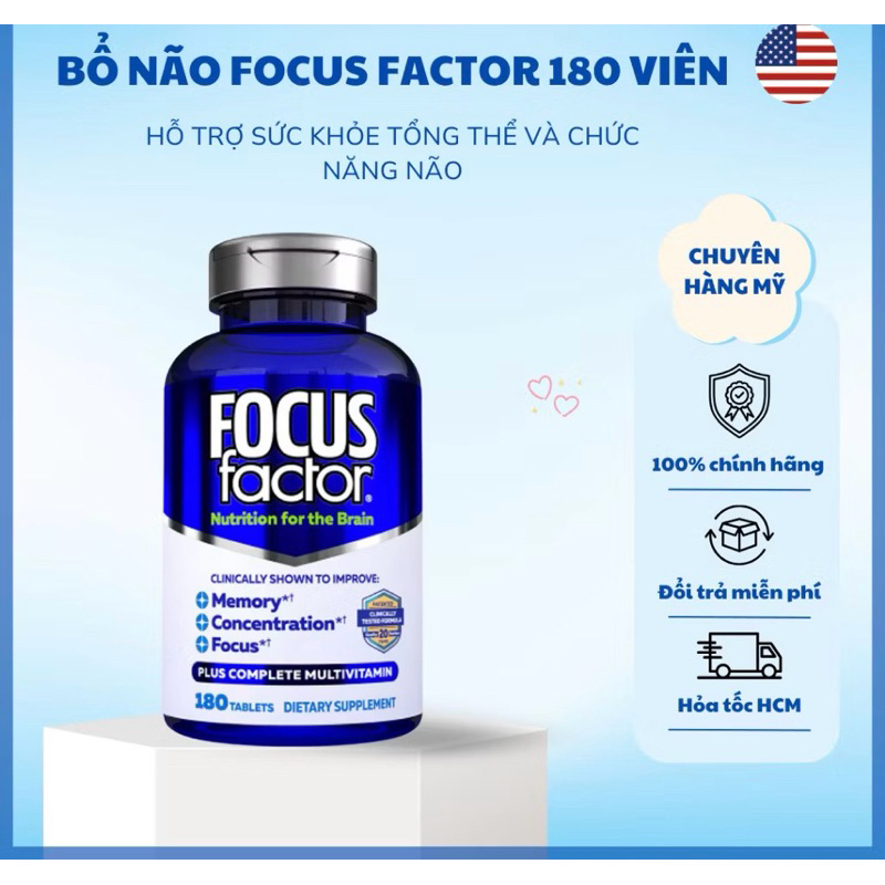 Viên bổ não FOCUS FACTOR
